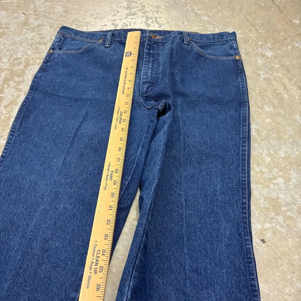Wrangler Jeans 39x30 Blue Pants 936 Slim Cowboy Western Rodeo Denim Tag 40x32